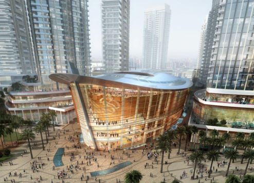 Скоро открытие первого ресторана в зале Dubai Opera