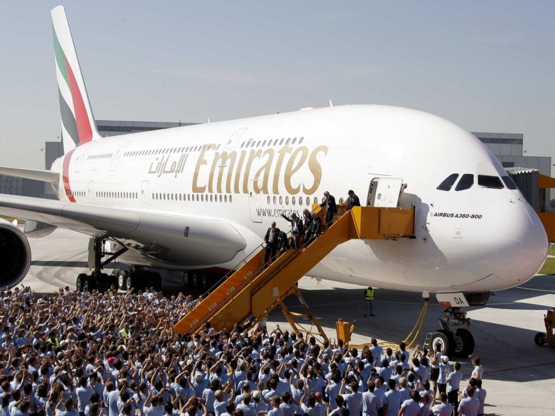 История успеха A380 компании Emirates Airline