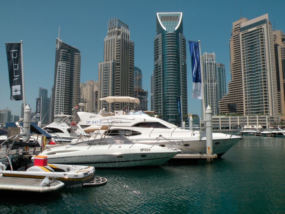 Новая пристань для роскошных яхт в Дубае