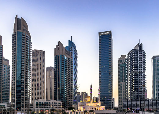 النشاط العقاري يعزز نمو الناتج المحلي الإجمالي في دبي