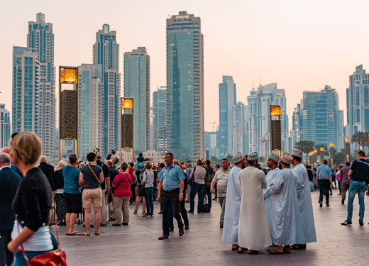 دبي تقود نمو قطاع السياحة الإماراتي