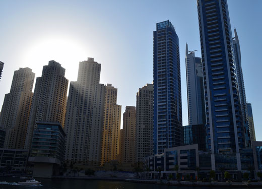 المستثمرون يرصدون 44.1 مليار دولار أمريكي لسوق العقارات في دبي في عام 2018