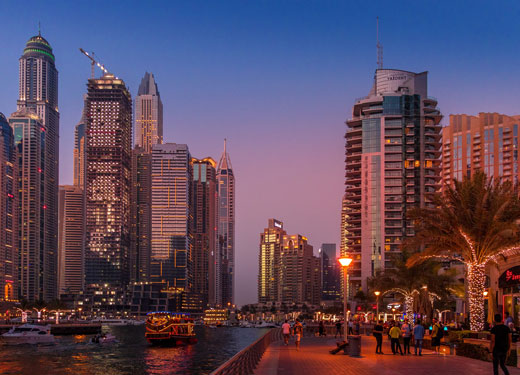 دبي تحدد هدفًا لتصبح "المدينة الأكثر زيارةً على مستوى العالم" بحلول عام 2025