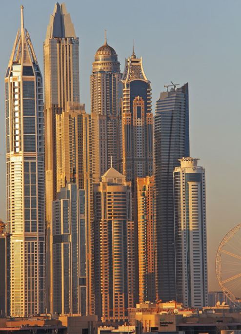 السياحة والإنشاءات محركان رئيسيان للنمو الاقتصادي القوي في دبي 