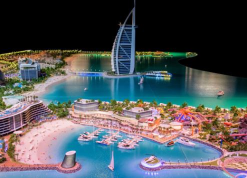 كشف النقاب عن خطط لمشروع سياحي عملاق جديد بإقامة جزيرتين توأمتين بمدينة دبي