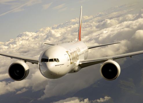 Emirates Boeing 777-200LR aircraft