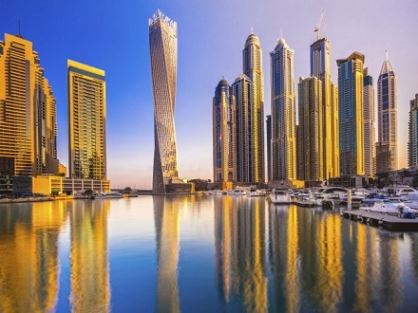 دولة الإمارات العربية المتحدة من بين أغنى خمسة بلدان بناءا على الأصول المبنية لكل فرد