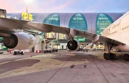 مطار دبي الثالث عالمياً في إجمالي المسافرين