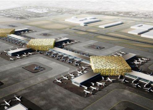 ارتفاع عدد المسافرين في مركز الطيران  الضخم الجديد في دبي