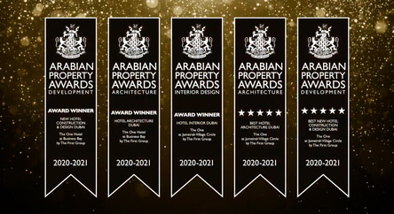 شركة ذا فيرست جروب تهيمن على خمس فئات رئيسية في حفل توزيع جوائز العقارات العربية لعام 2020-21