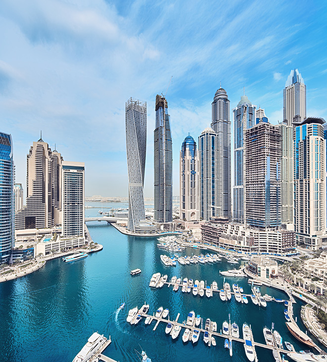 Dubai marina Towers 