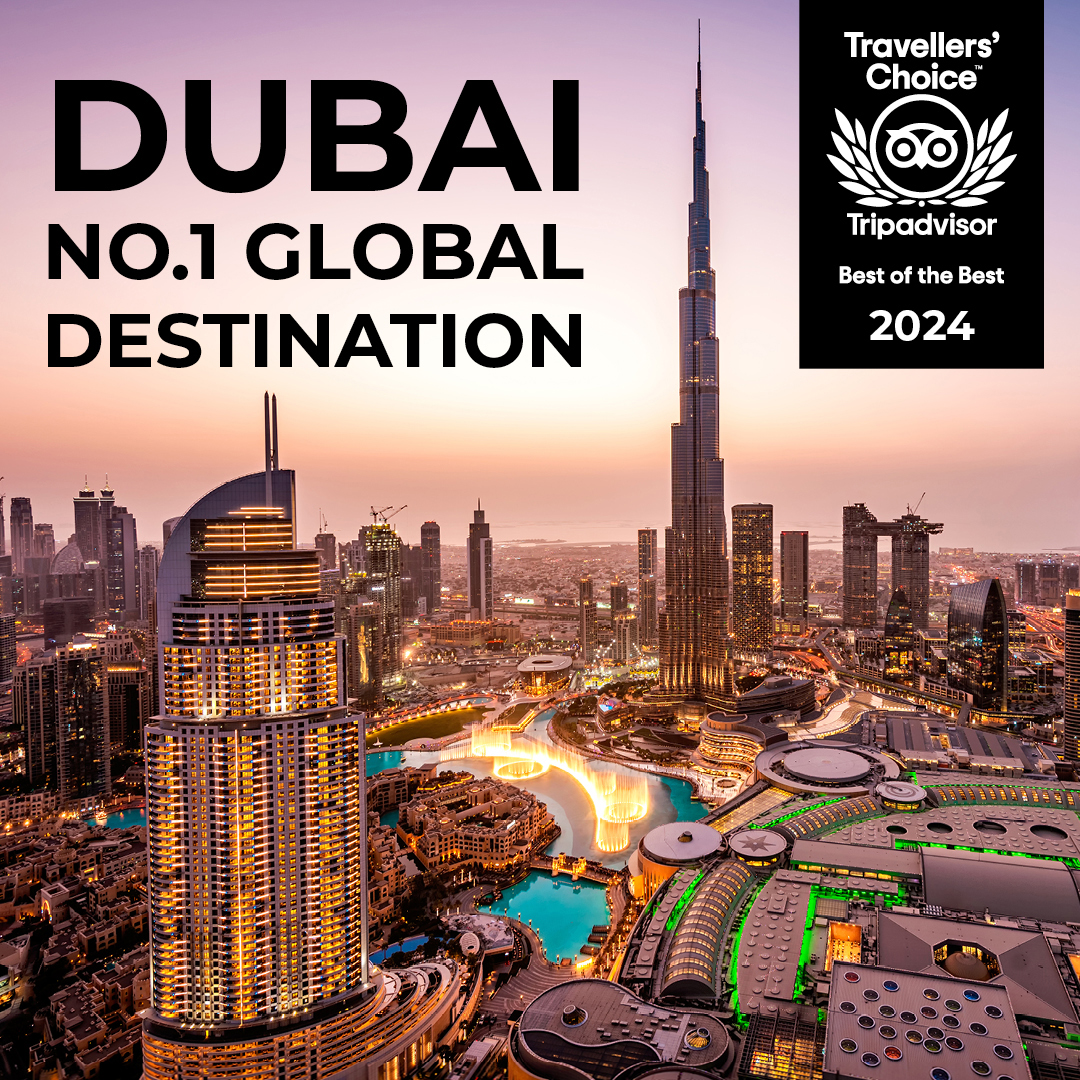 Dubai crowned world’s number one destination for third consecutive year