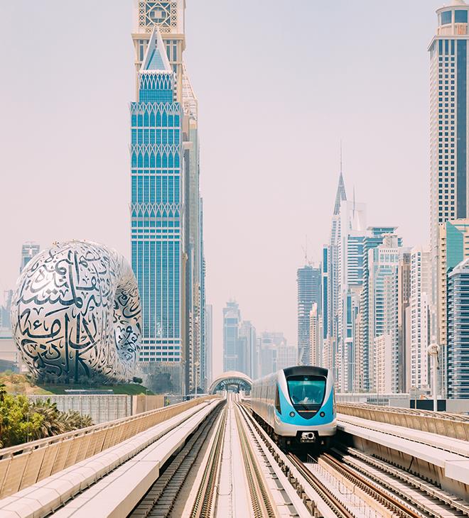 Сеть Dubai Metro расширится почти на 50% к 2029 году  