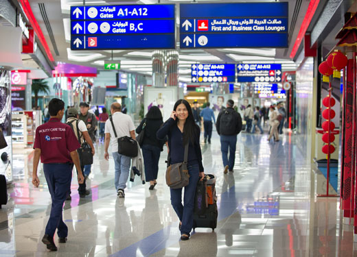 DXB passenger traffic grows in October
