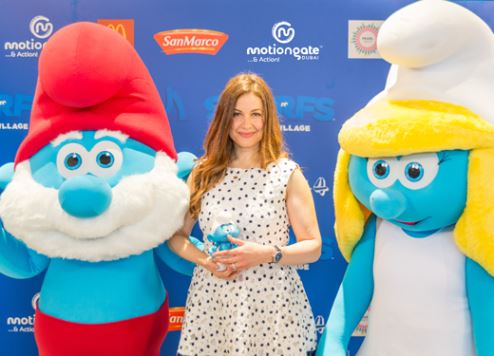 MOTIONGATE Dubai hosts The Smurfs’ movie premiere