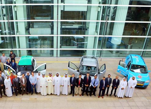 The Green Mobility event, with Wiebe Wakker's zero-emissions VW (pictured right)