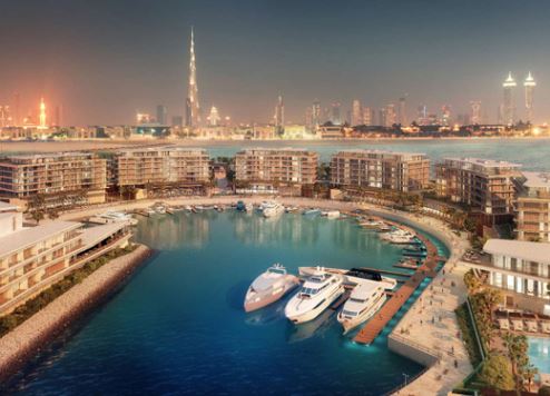 An artist's impression of The Bulgari Dubai