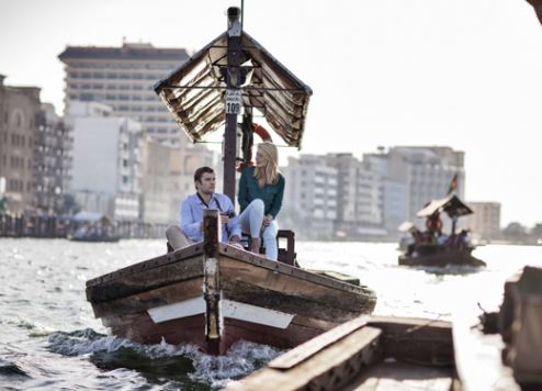 A traditional aura on Dubai Creek.