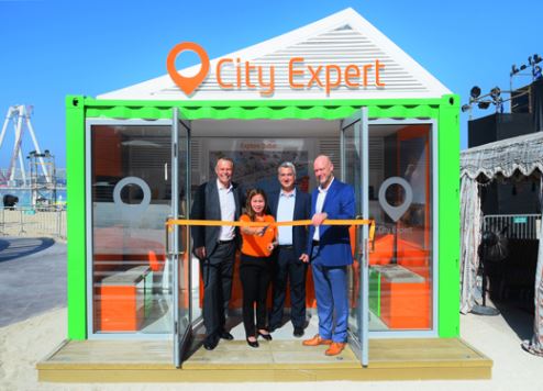 The City Expert kiosk