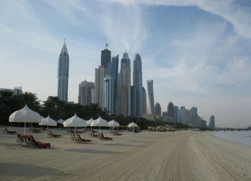 Dubai shoreline