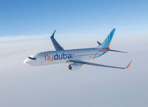 Fly Dubai Airplane