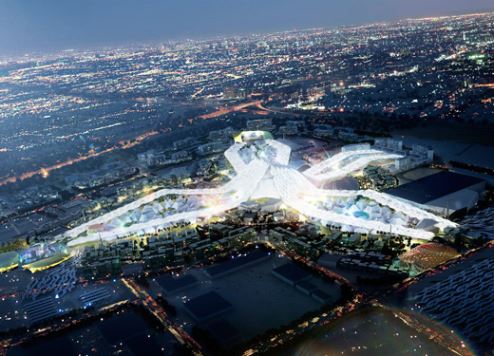 The Expo 2020 site.