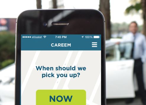 The Careem app
