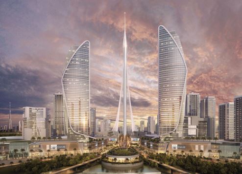 An artist's impression of The Tower