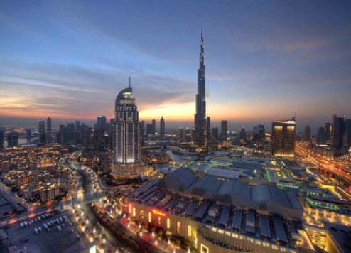 The post office is located on the 148th floor of Burj Khalifa.