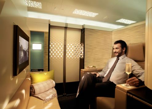 Etihad Airways' The Residence.