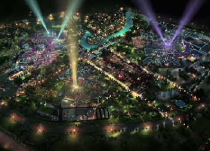 An artist's impression of Dubai Parks & Resorts