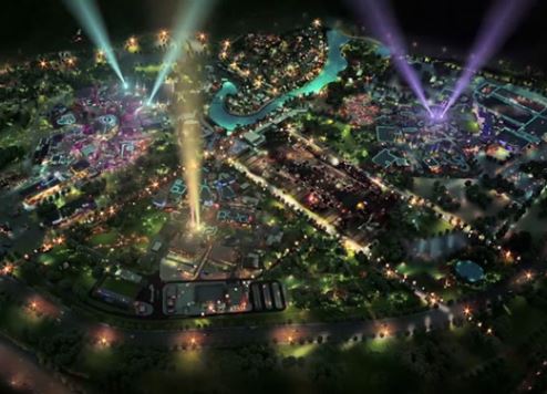 A still from the Dubai Parks and Resorts preview video.