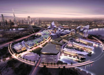 A rendering of Dubai Design District