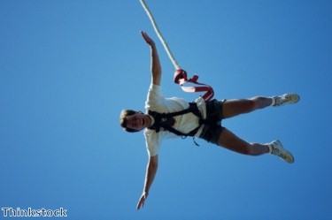 Dubai bungee jumping event draws to a close