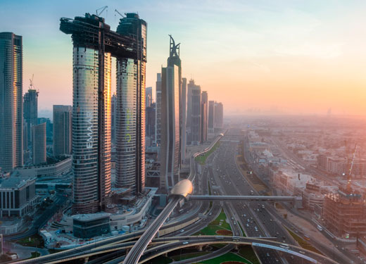 LES TRANSACTIONS IMMOBILIÈRES PROGRESSENT DE 41 % À DUBAÏ