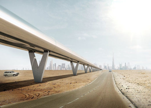 LES EAU VONT CONSTRUIRE LE PREMIER HYPERLOOP AU MONDE